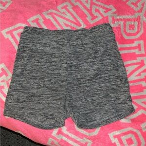 No Boundaries Heathered Black Women's Athletic Shorts